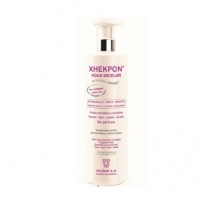 Xhekpon Agua Micelar Con Colageno y Aloe Vera, 400 ml. - Vectem