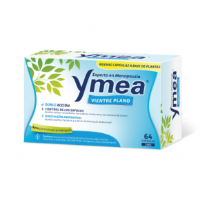 Ymea® Vientre Plano Experto En Menopausia, 64 Caps. - Perrigo