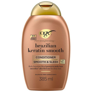 Ogx Ever Straight Brazilian Keratin Smooth Conditioner 2X385Ml