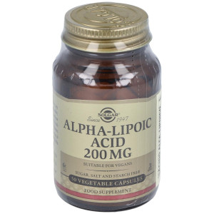 Acido Alfa Lipoico 200Mg. 50Vegicaps