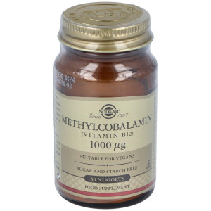 Solgar Metilcobalamina 1000Mcg 30 Comprimidos Masticables