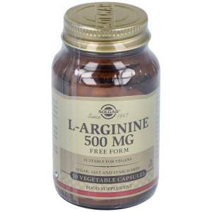 L-Arginina 500 Mg 50 Cápsulas Vegetales