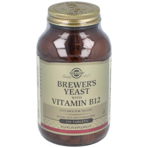 Solgar Levadura De Cerveza Con Vitamina B12 250Comp