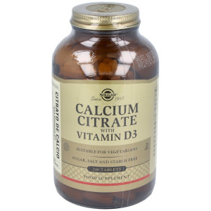 Solgar Citrato De Calcio Con Vitamina D3 240Comp