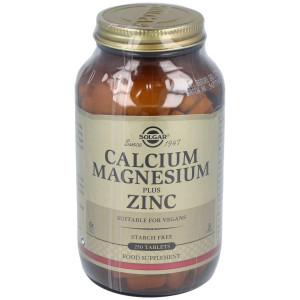 Solgar Calcio Magne Plus Zinc 250Comprimidos