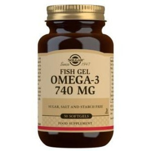 Solgar Fish Gel Omega-3 740Mg 50 Perlas