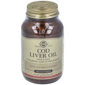 Aceite Higado De Bacalao (Cod Liver Oil)100Cap.B