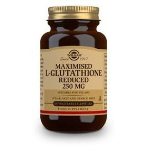 Solgar L-Glutatión Reducido 250Mg 60Caps