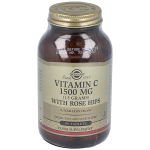 Solgar Vitamina C 1500Mg Con Escaramujo 90Comp
