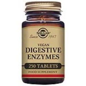 Vegan Enzimas Digestivas 250Comp.Mast.