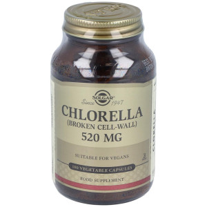 Chlorella (De Pared Celular Rota) 100Vegicaps