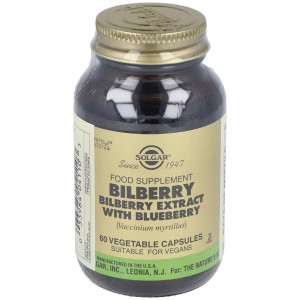 Solgar Mirtilo Extracto De Baya Con Arándano Azul 60Caps