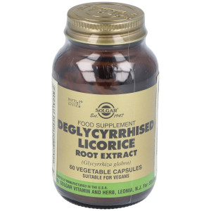 Solgar Regaliz Desglicirrizado Extracto De Raíz 60Vcaps