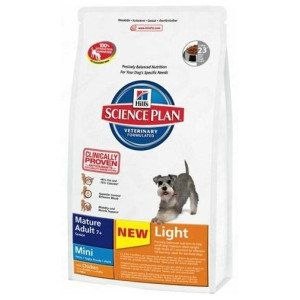Hills Science Light Mat.7+Mini Dog 2,5Kg