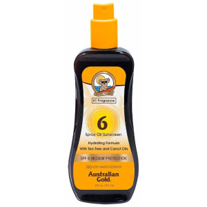 Sunscreen Spf6 Spray Carrot Oil Formula 237 Ml