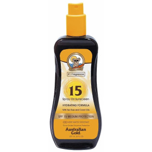 Sunscreen Spf15 Spray Oil Hydrating Formula 237 Ml