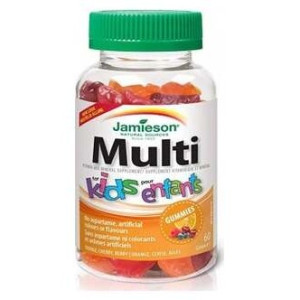 Jamieson Kids Multi Vitaminas Y Minerales 60 Gummies