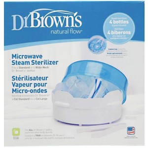 Esterilizador Al Vapor Microondas - Dr Brown´S Natural Flow (Azul)