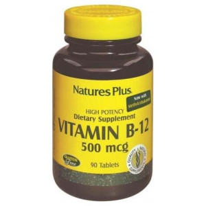 Naturesplus Vitamina B12 500Mcg 90Ccomp