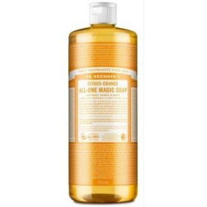 Dr. Bronner'S Jabón Líquido Cítricos Naranja Bio 945Ml