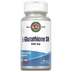 L-Glutathione Sr 500 Mg Vegcaps, Vitaminas Y Suplementos Kal - Perfumes Club