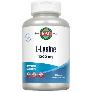 L-Lysine 1000Mg Comprimidos, Vitaminas Y Suplementos Kal - Perfumes Club