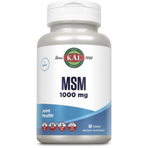 Msm 1000 Mg Comprimidos, Vitaminas Y Suplementos Kal - Perfumes Club