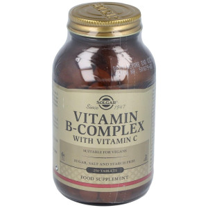 Solgar B-Complex Con Vitamina C 250 Comp