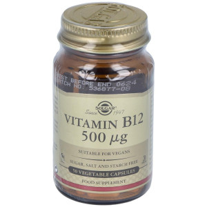 Vitamina B12 500 Mcg Cianocobalamina 50 Vcaps