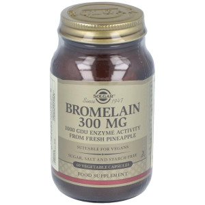 Solgar Bromelina 300Mg 60Vcaps