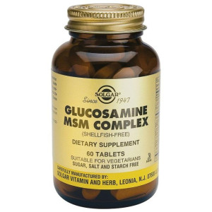 Solgar Glucosamina Msm Complex 60 Comprimidos
