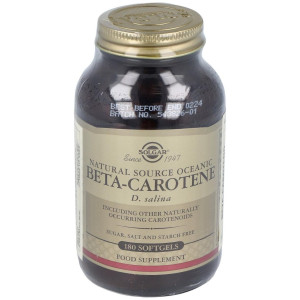 Solgar Beta-Caroteno 100% 7Mg 180 Cápsulas