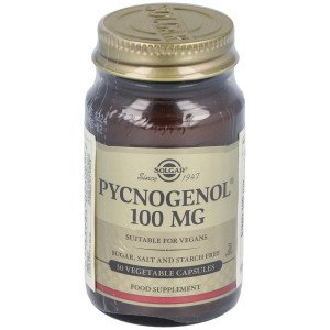 Solgar Pycnogenol 100Mg Extracto De Corteza De Pino 30Vcaps