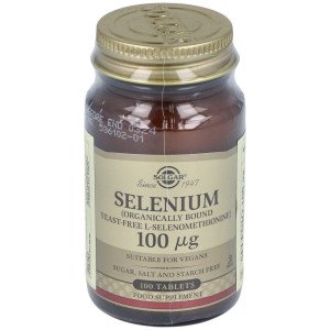 Selenio 100Mcg (Sin Levadura) 100Comp