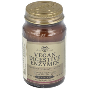 Vegetarlan Enzimas Digestivas 50 Comprimidos - Solgar