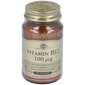 Vitamina B12 100 Μg Cianocobalamina 100 Comprimidos