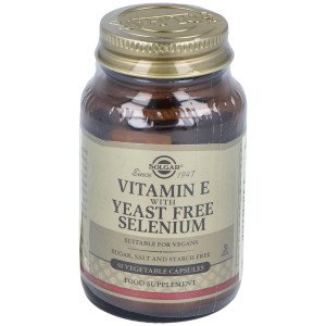 Vitamina E Con Selenio Sin Levadura 50 Cápsulas Blandas