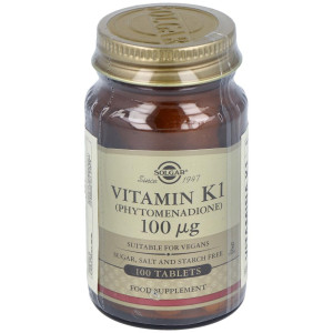 Vitamina K Natural 100Mcg. 100Comp.
