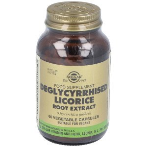 Solgar Regaliz Desglicirrizado Extracto De Raíz 60Vcaps