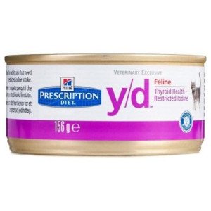 Hills Prescription Diet Yd Tins For Cats 24 X 156G