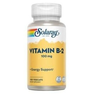 Solaray Vitamina B2 100Mg 100Caps