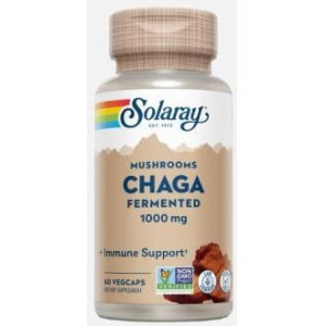 Solaray Chaga Fermented 500Mg 60Caps