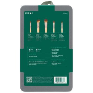 Ecotools Set Brochas Ojos Daily Defined Eye 5Uds