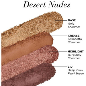 Eyeshadow Quad Sombra De Ojos Desert Nudes 3 Gr