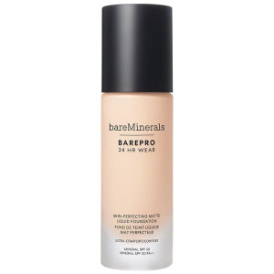 Barepro 24Hr Wear Fondo De Maquillaje Líquido Mate Spf20 Fair 10 Neutral 30 Ml