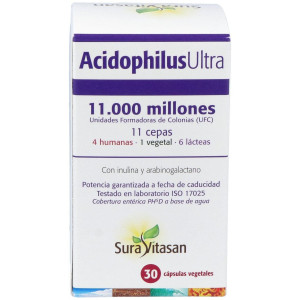 Sura Vitasan Acidophilus Ultra 30 Cápsulas