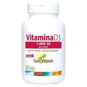 Sura Vitasan Vitamina D3 1.000Ui 60 Perlas