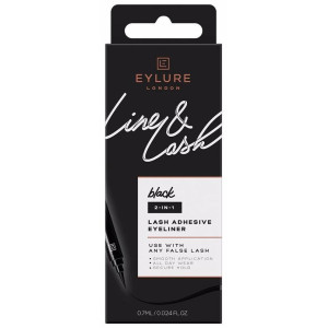 Line Y Lash 2-In-1 Lash Adhesive Eyeliner Black Noir 0,7 Ml