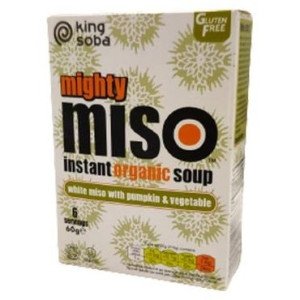 King Soba Sopa De Miso Con Calabaza Y Verduras 6X10G