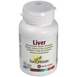 Sura Vitasan Liver 45 Cápsulas